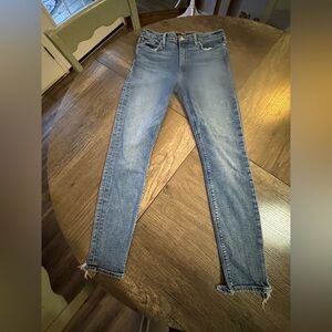 Hudson Barbara High Waist Super Skinny Jeans Size 28
